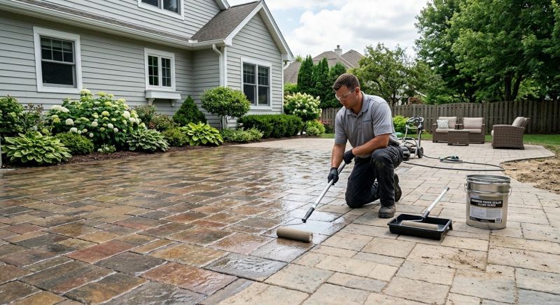 Outdoor Patio Sealing