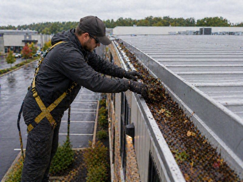 Commercial Gutter Maintenance in Sacramento, CA