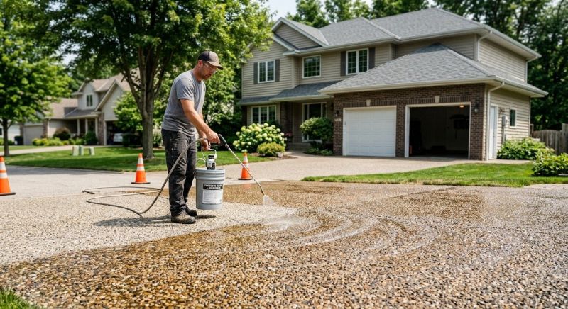 Concrete Driveway Sealing in Redmond, WA