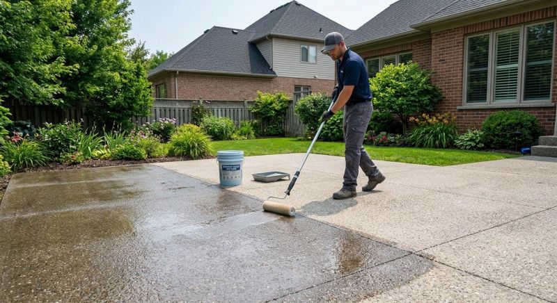 Concrete Patio Sealing in Tacoma, WA