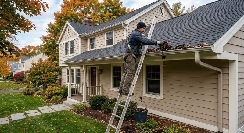 Downspout Blockage Removal in Morris County, NJ