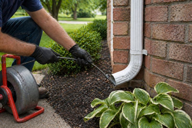 Gutter Downspout Unclogging in Monmouth County, NJ