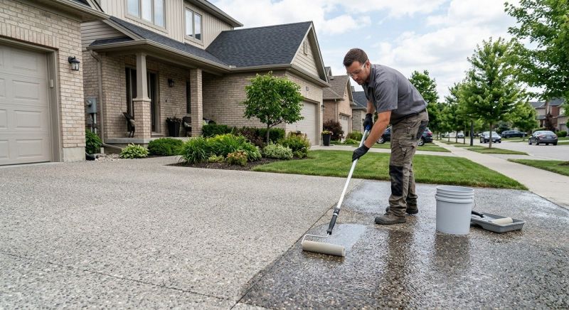 Paver Driveway Sealing in Tacoma, WA
