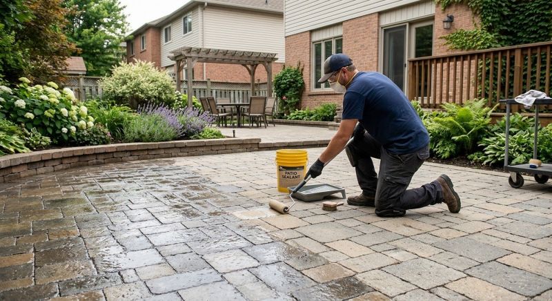 Pavers Sealing in Kansas City, KS