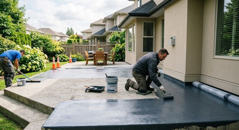 Pool Patio Sealing in Tacoma, WA