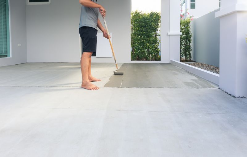 Porch Concrete Sealing in Bellevue, WA