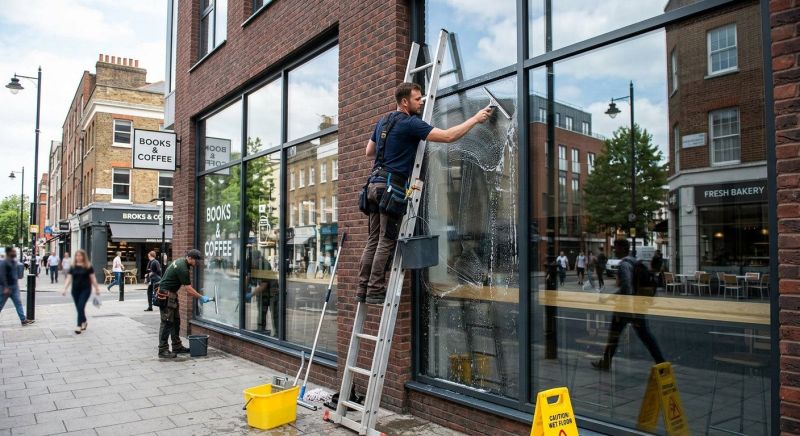 Shopping Mall Window Cleaning in Denver County, CO