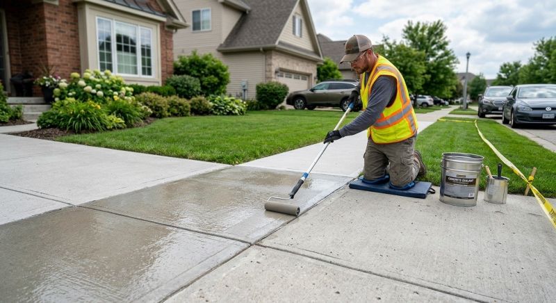 Stamped Concrete Sealing in Tacoma, WA